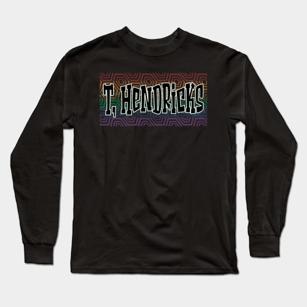 LGBTQ PATTERN AMERICA HENDRICKS Long Sleeve T-Shirt by Zodiac BeMac